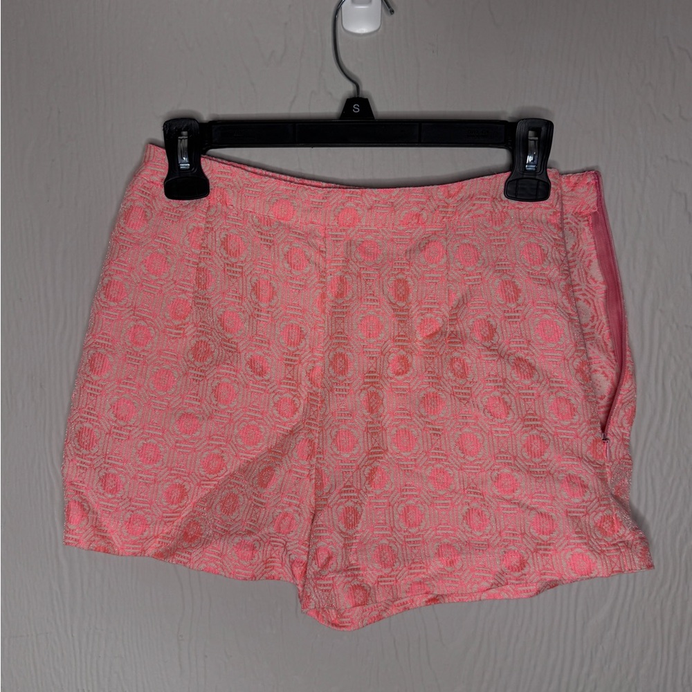 🌸High Waist Pink Summer Shorts